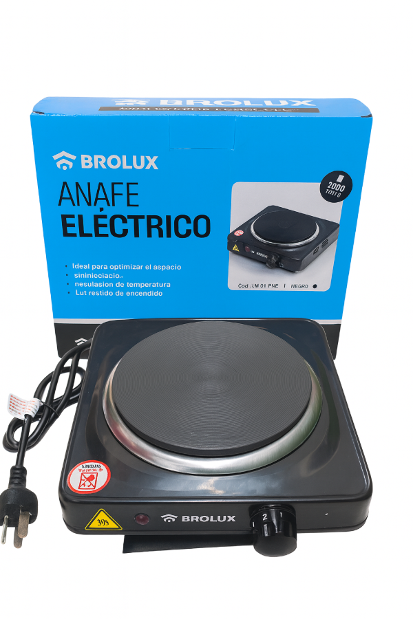 Producto - Anafe Eléctrico Brolux 1 Hornalla Portátil
