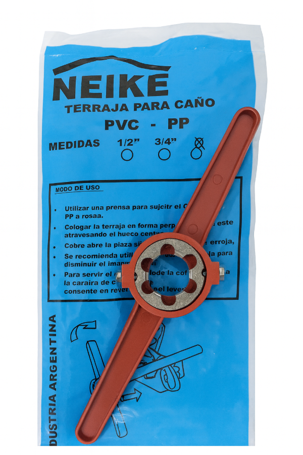 Producto - Terraja Neike Profesional 1/2 3/4 y 1 Pulgada