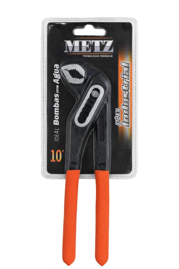 Producto - Pinza Doble Cremallera METZ 10 y 12 pulgadas Profesional Reforzada